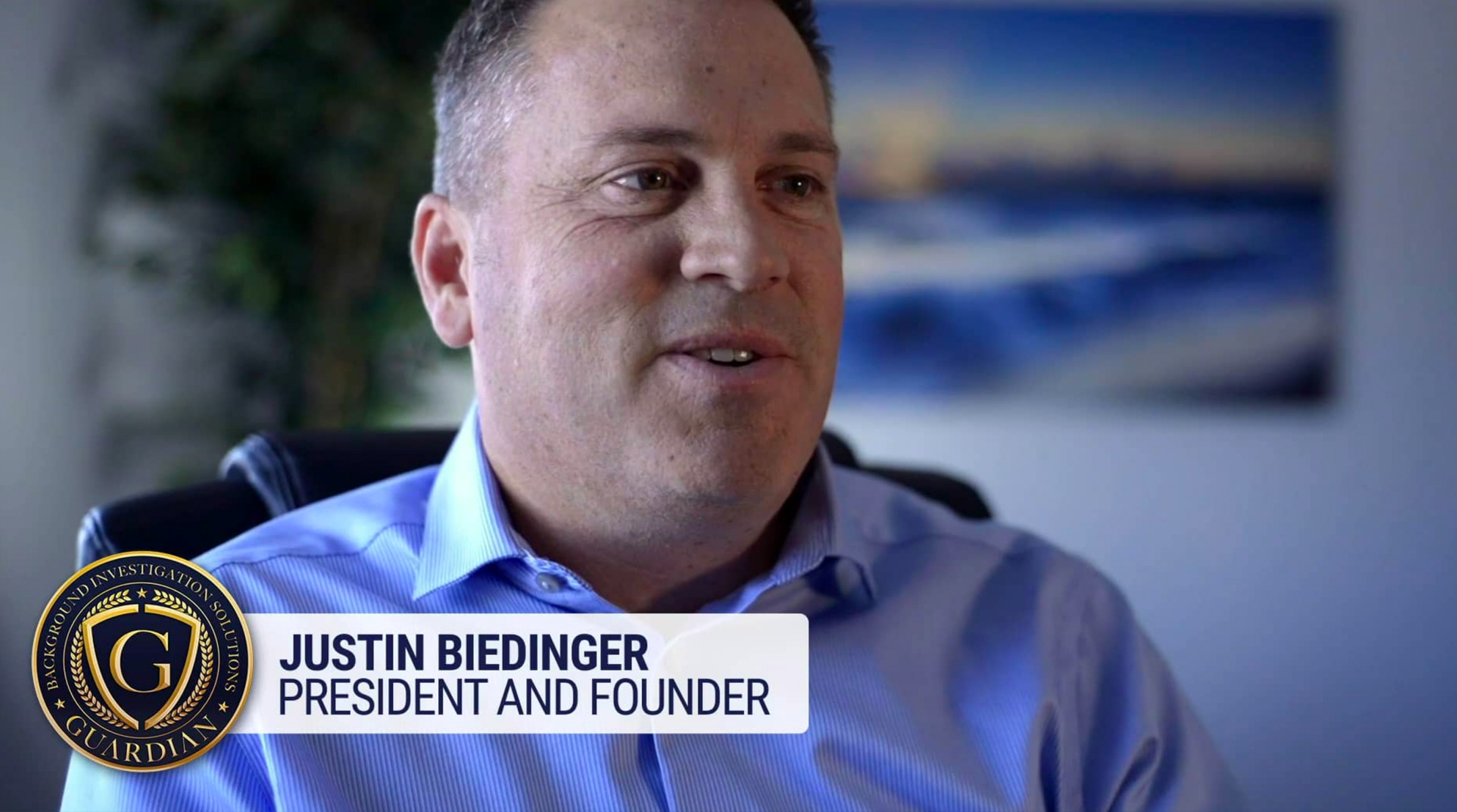 Watch the video from Justin Biedinger, President and Founder