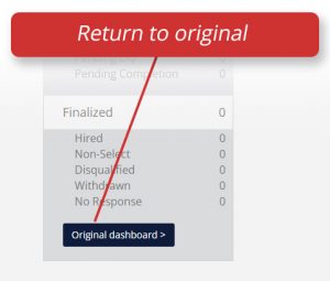Original dashboard button