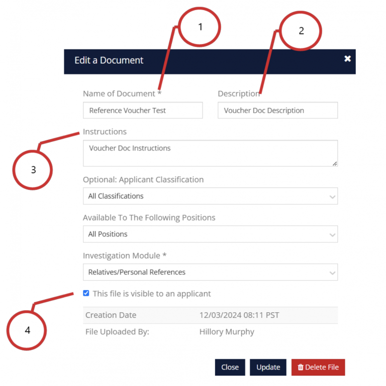 Document settings tooltip improvements